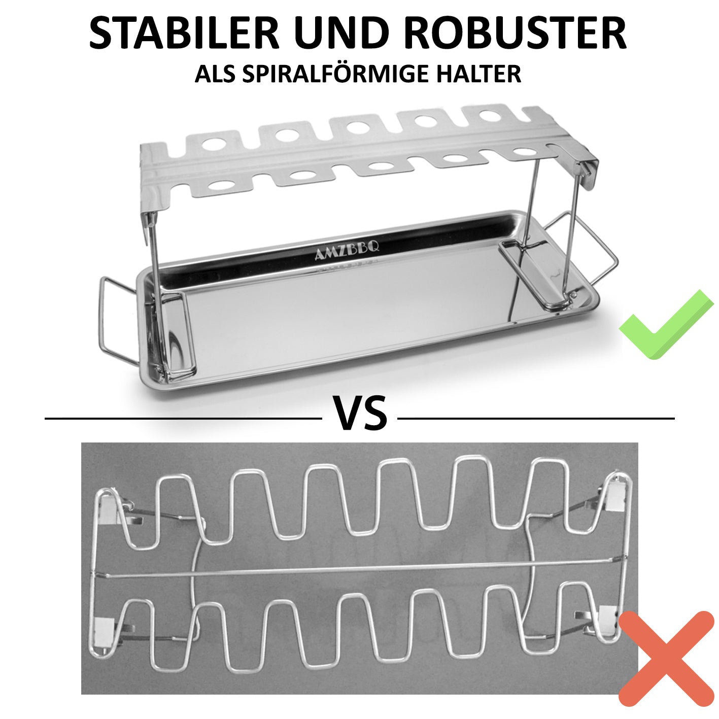 Hähnchenkeulenhalter - amzbbq