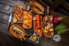 Laden Sie das Bild in den Galerie-Viewer, AMZBBQ® Premium Grillplanken - 100% Zedernholz aus Nordamerika - 28 x 14 cm Räucherbretter für Lachs & Fleisch…