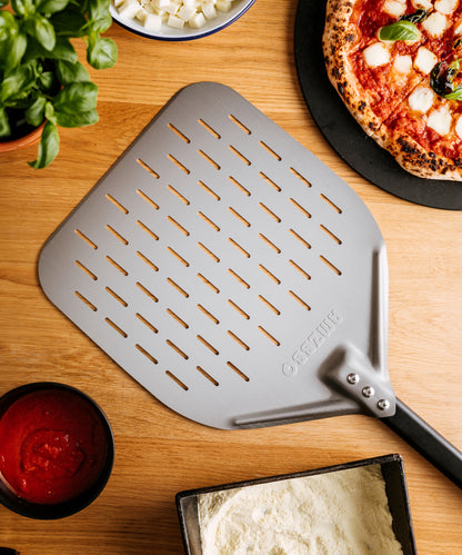 AMZBBQ® Premium Pizzaschieber perforiert