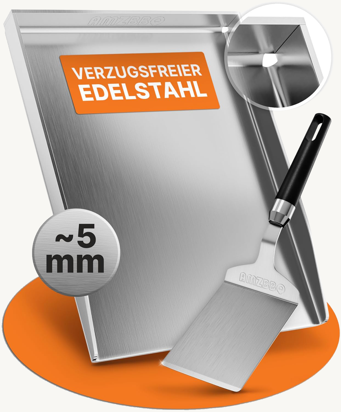 EDELSTAHL-PLANCHA
