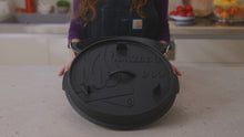 Laden und Abspielen von Videos im Galerie-Viewer, AMZBBQ® Dutch Oven 9L – Gusseisen Feuertopf
