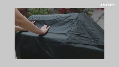 AMZBBQ® Grillabdeckung passend für Weber Spirit, Genesis & Summit