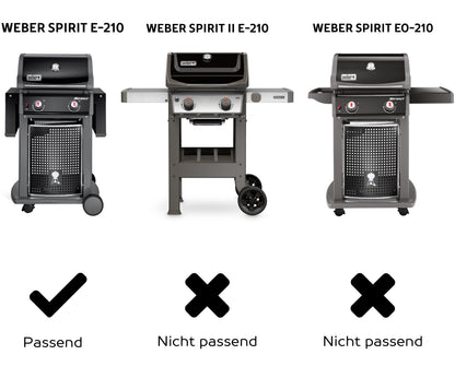 AMZBBQ Premium Grillabdeckung für Weber Spirit, Genesis und Summit - amzbbq